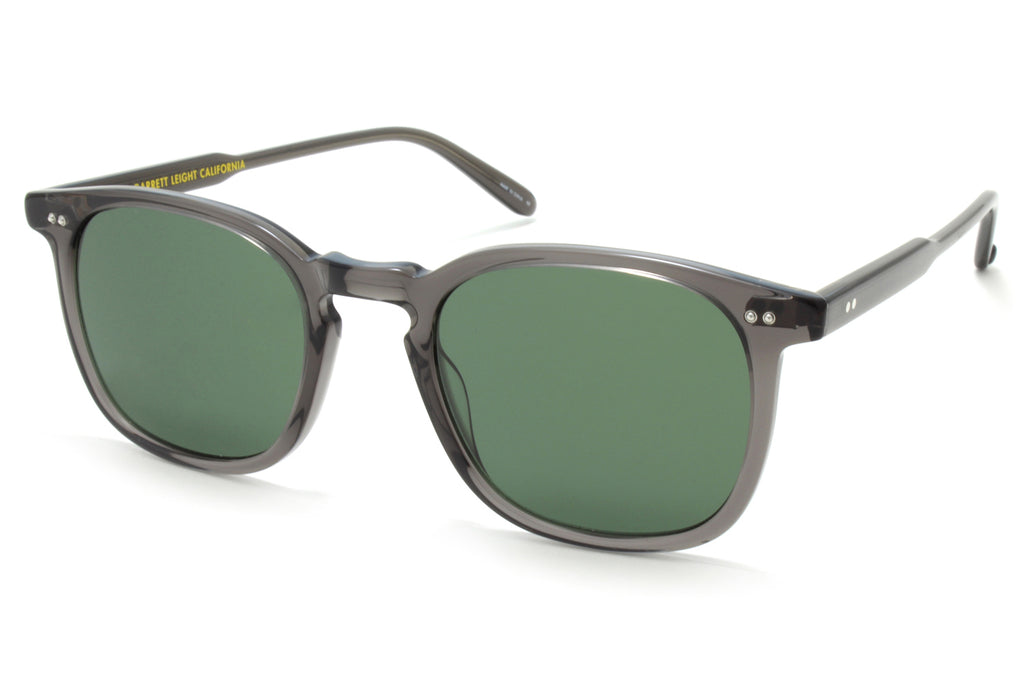 Garrett Leight - Ruskin Sunglasses Charcoal with G15 Lenses