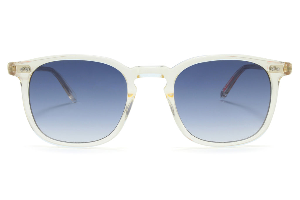 Garrett Leight - Ruskin Sunglasses Glass with Marine Gradient Lenses