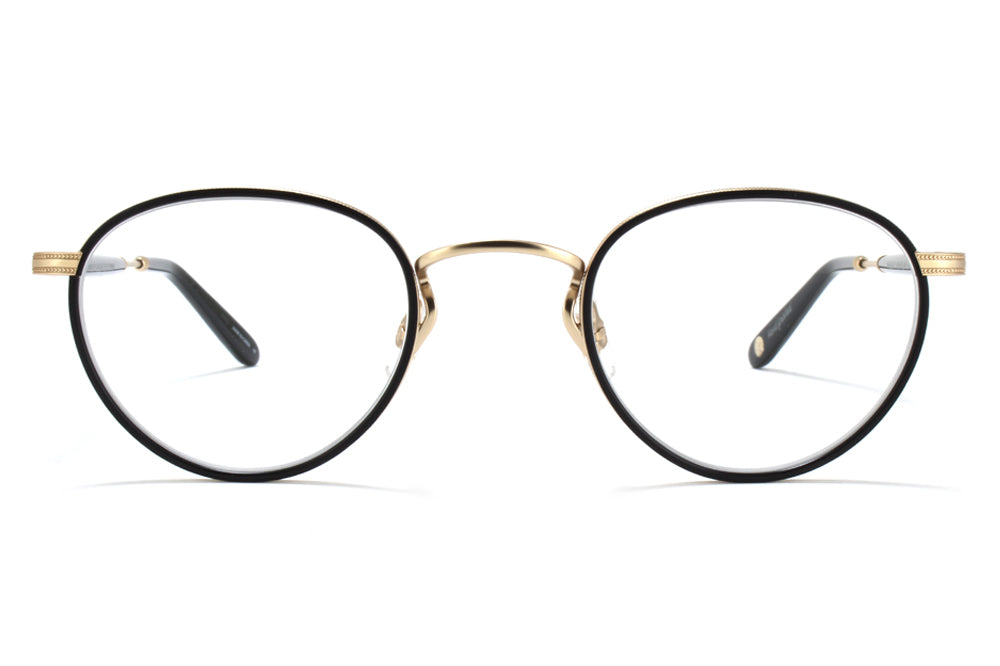 Garrett Leight - Walgrove Eyeglasses Matte Black-Matte Gold-Black