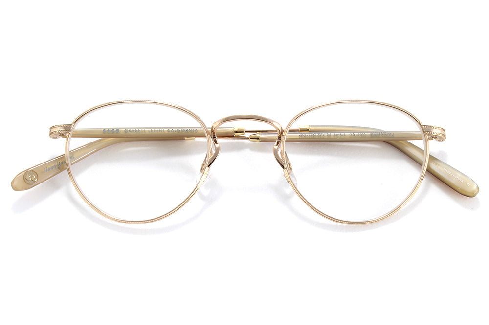Garrett Leight - Walgrove M Eyeglasses Gold-Caramel Laminate