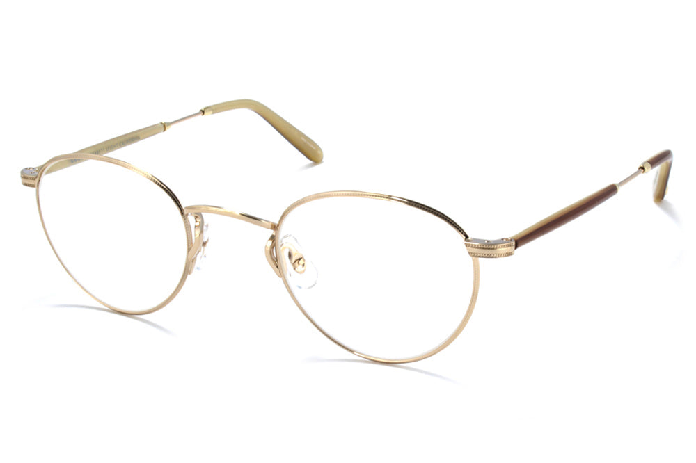 Garrett Leight - Walgrove M Eyeglasses Gold-Caramel Laminate