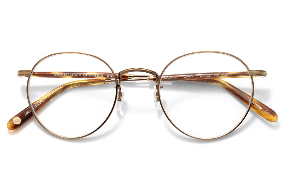 Garrett Leight® - Wilson M Eyeglasses Antique Gold-Pinewood