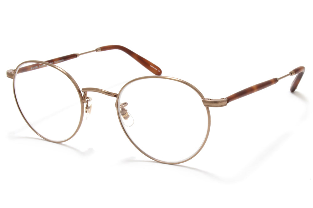 Garrett Leight® - Wilson M Eyeglasses Copper-Matte Dark Honey Tortoise