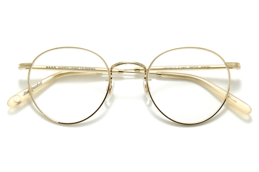 Garrett Leight® - Wilson M Eyeglasses Gold-Matte Beige