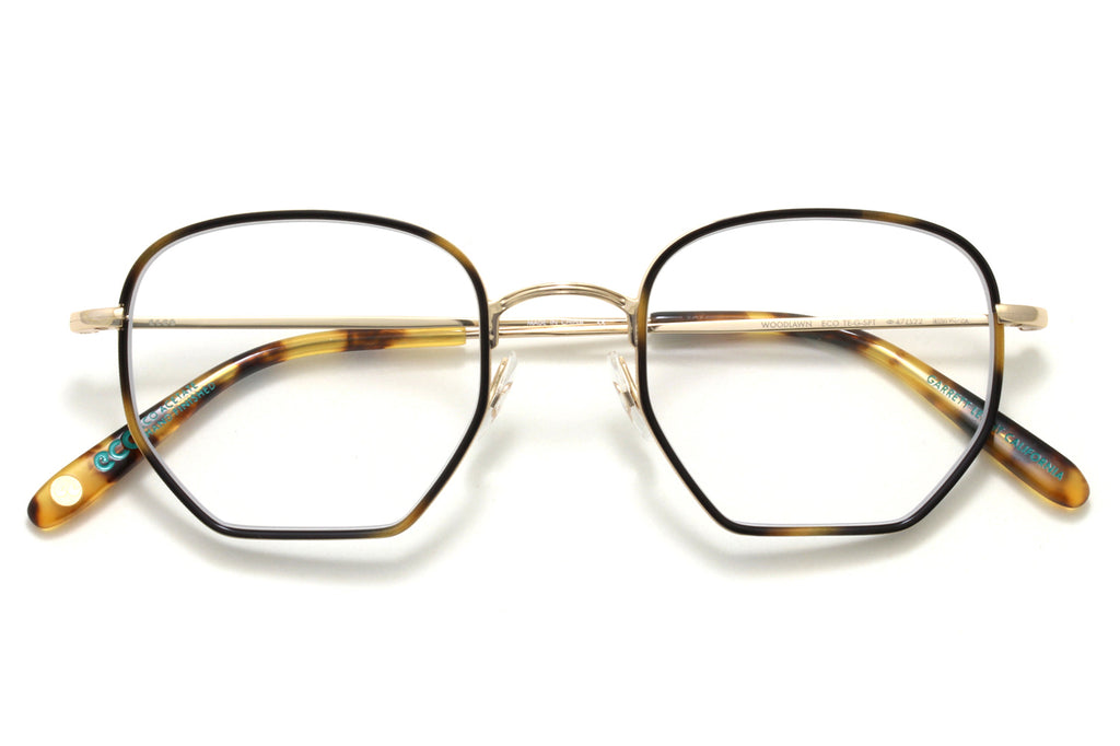 Garrett Leight - Woodlawn Eyeglasses Tiger Eye-Gold-Spotted Tortoise