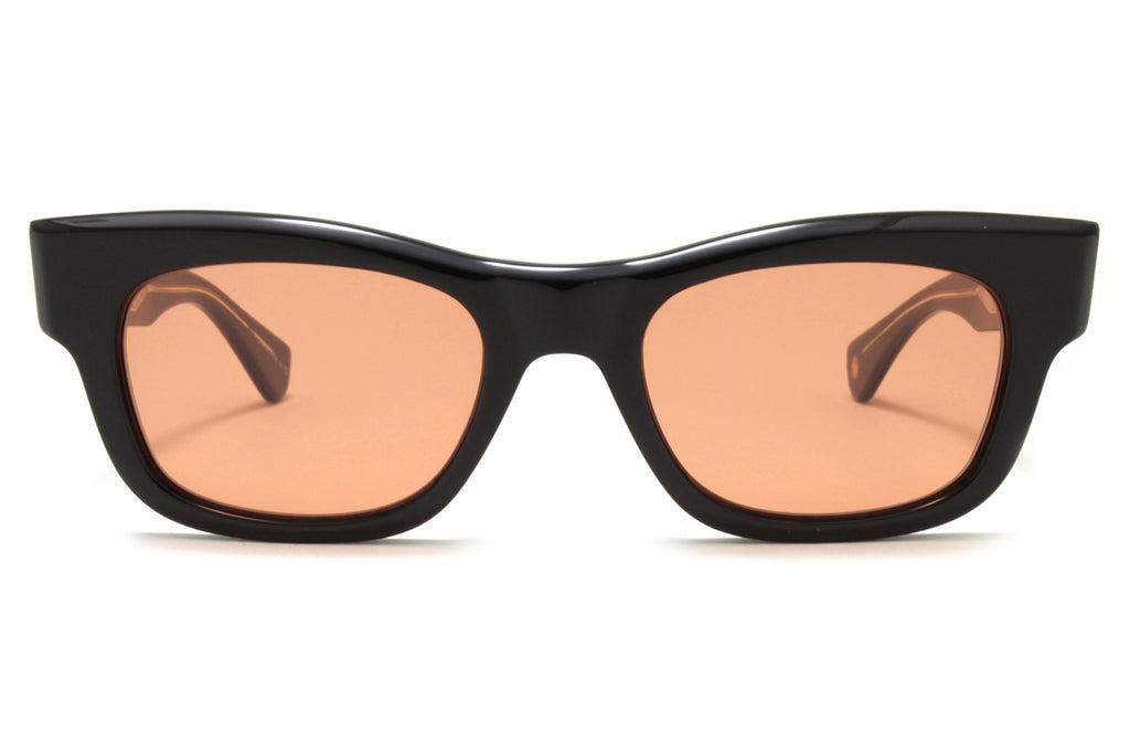 Garrett Leight - Woz Sunglasses Black with Sweetwater Lenses
