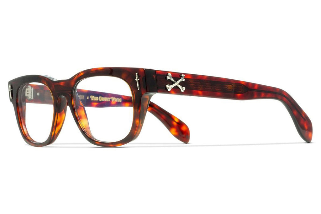 Cutler & Gross - The Great Frog Crossbones Eyeglasses Tiger Eye Havana