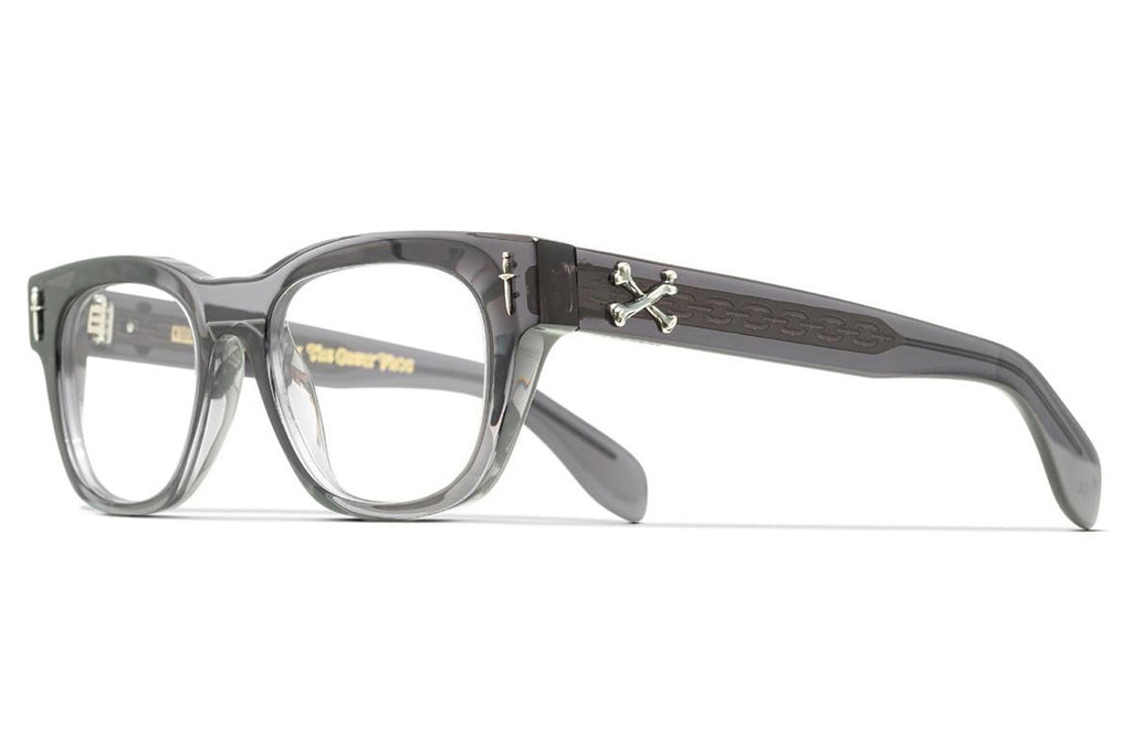 Cutler & Gross - The Great Frog Crossbones Eyeglasses Pewter Grey