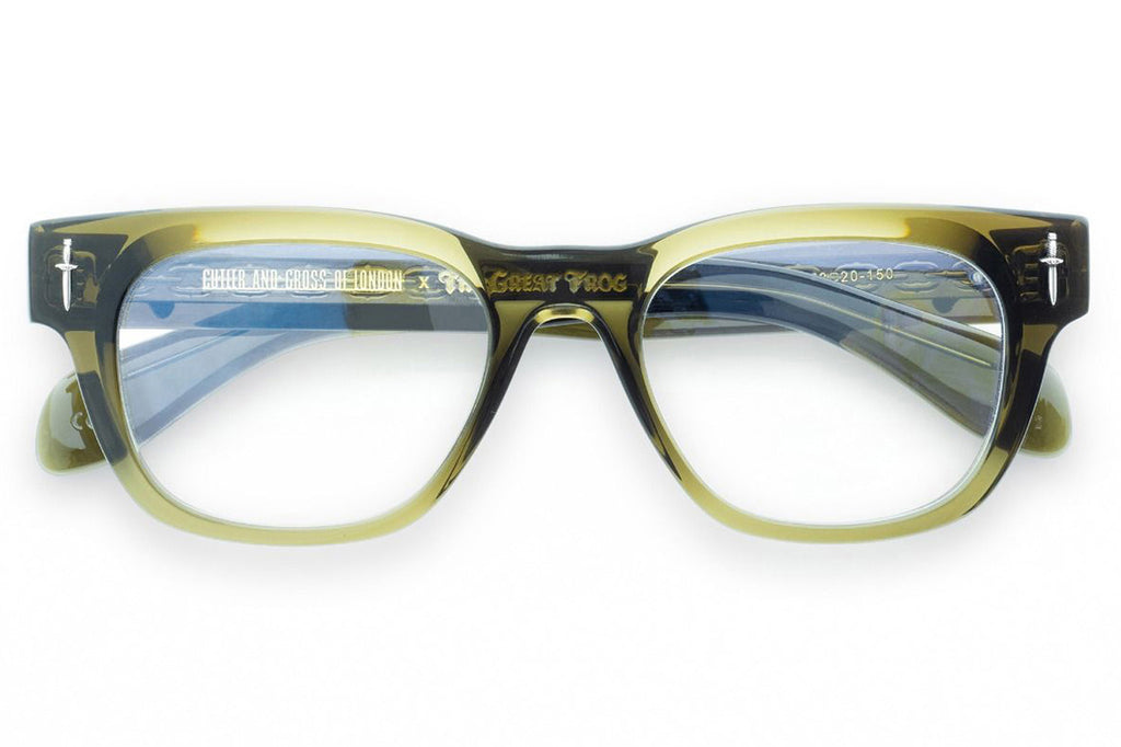 Cutler & Gross - The Great Frog Crossbones Eyeglasses Olive