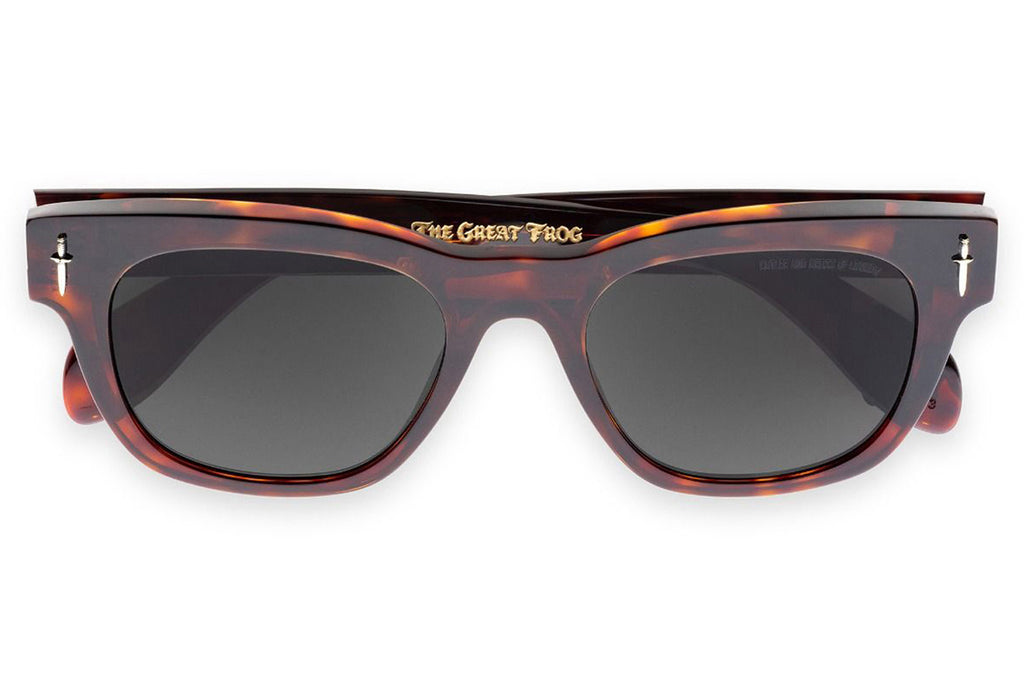 Cutler and Gross - The Great Frog Crossbones Sunglasses Tiger Eye Havana