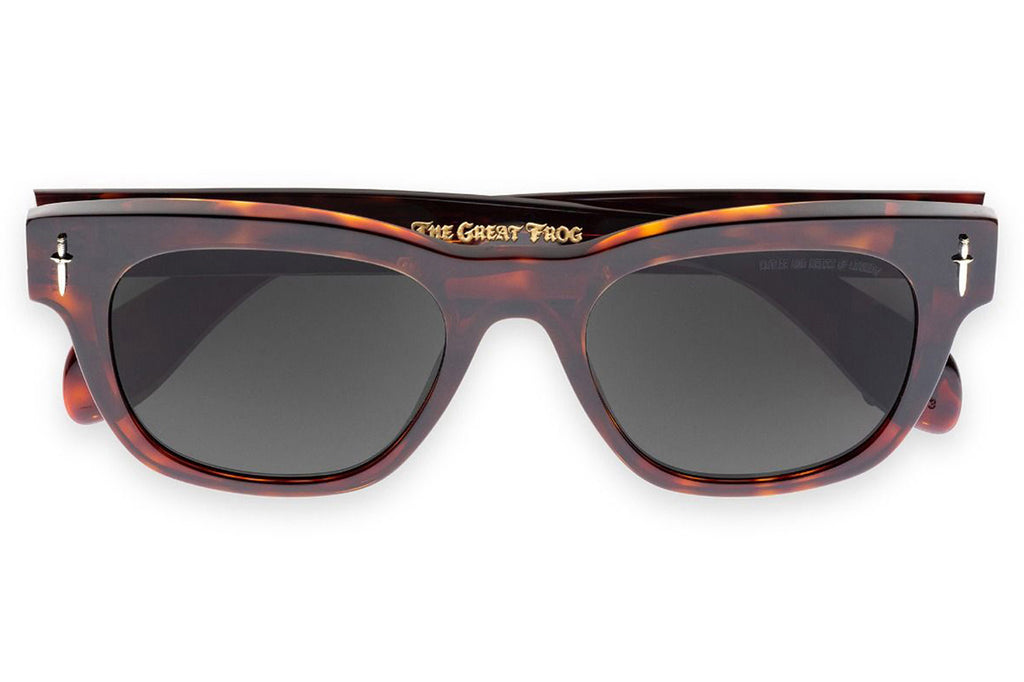 Cutler and Gross - The Great Frog Crossbones Sunglasses Tiger Eye Havana