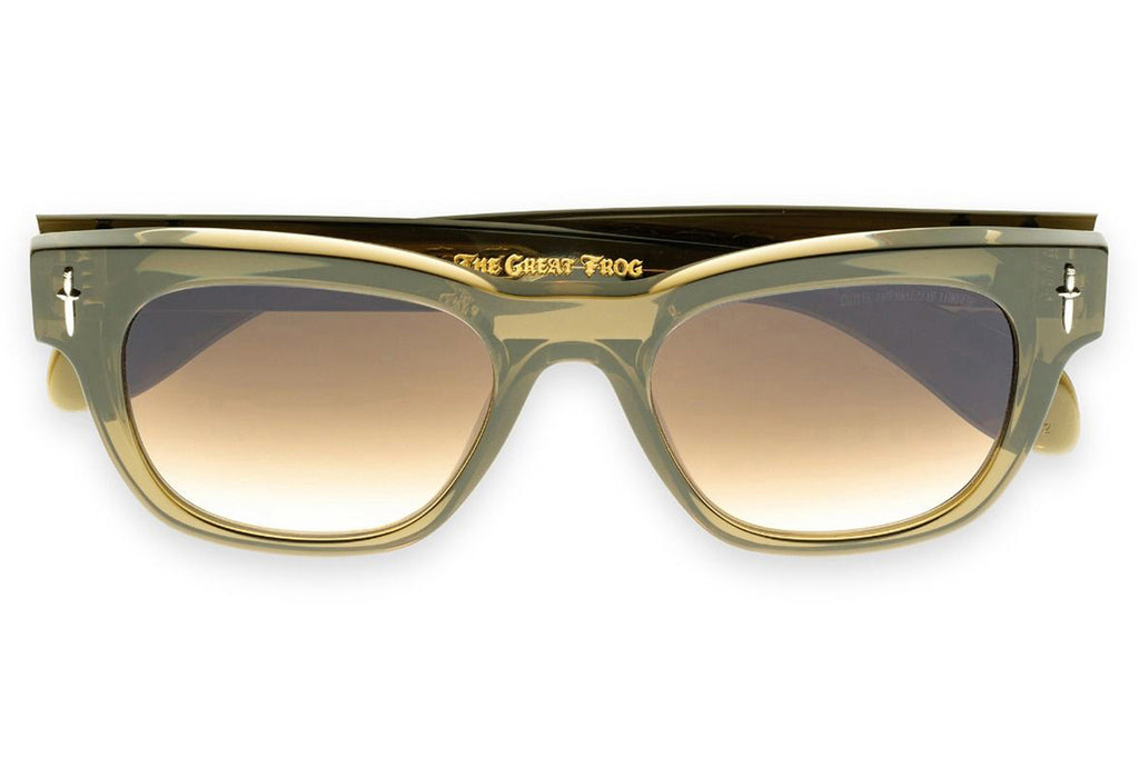 Cutler and Gross - The Great Frog Crossbones Sunglasses Olive