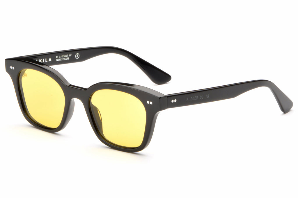 AKILA® Eyewear - Hi-Fi 2.0 Sunglasses Black w/ Yellow Lenses