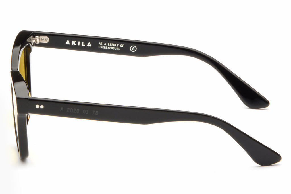 AKILA® Eyewear - Hi-Fi 2.0 Sunglasses Black w/ Yellow Lenses