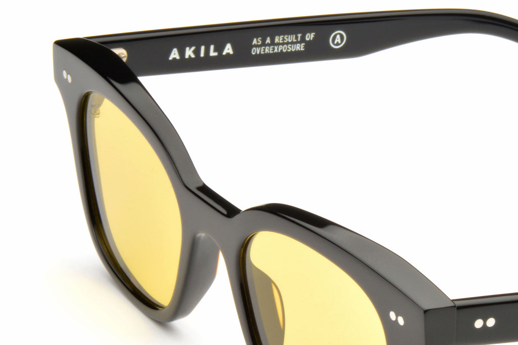 AKILA® Eyewear - Hi-Fi 2.0 Sunglasses Black w/ Yellow Lenses
