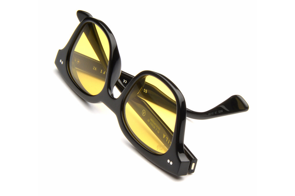 AKILA® Eyewear - Hi-Fi 2.0 Sunglasses Black w/ Yellow Lenses