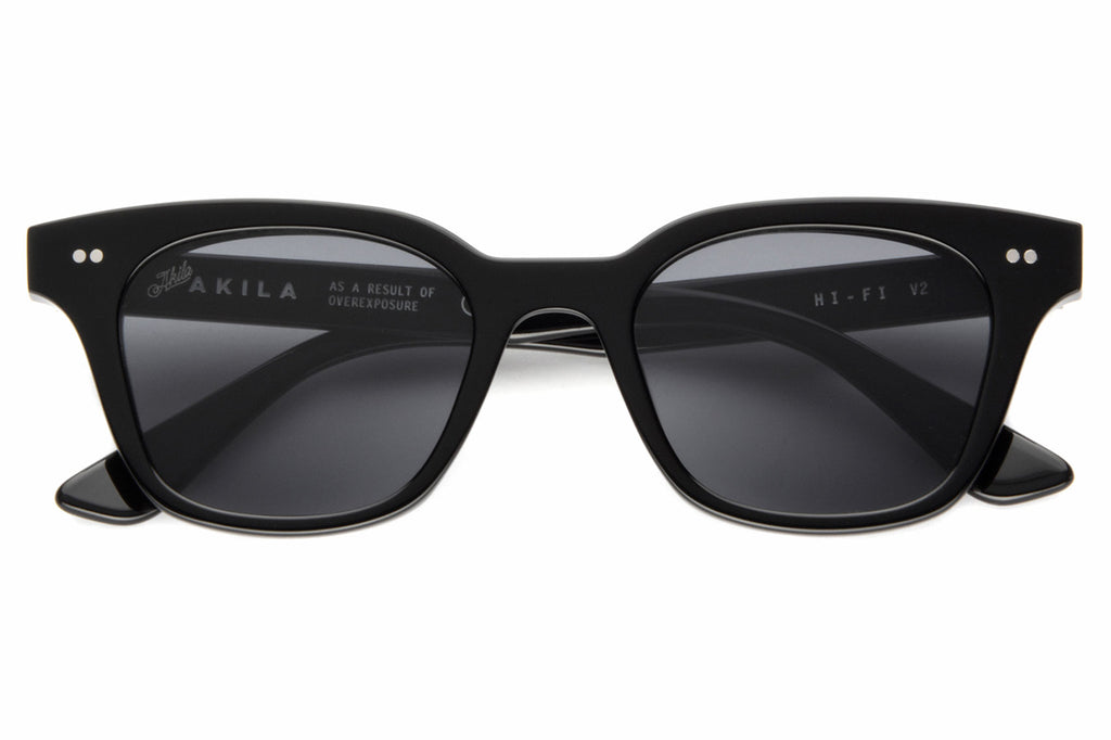 AKILA® Eyewear - Hi-Fi 2.0 Sunglasses Black w/ Black Lenses