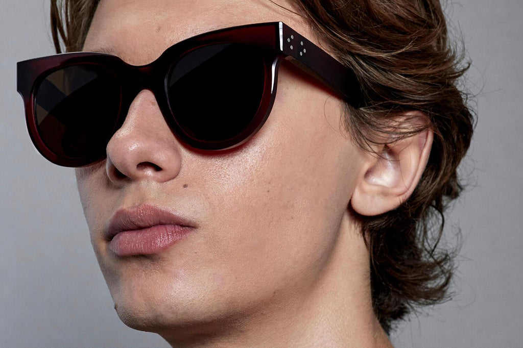 Just Human - Modern Aviator 01 Sunglasses Crimson Red
