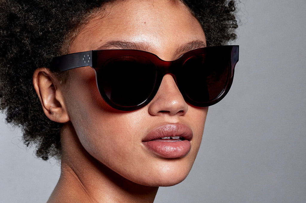 Just Human - Modern Aviator 01 Sunglasses Crimson Red