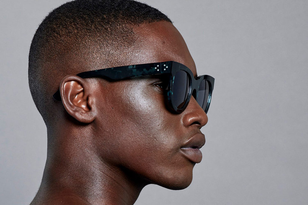 Just Human - Modern Aviator 01 Sunglasses Turquoise Tortoise