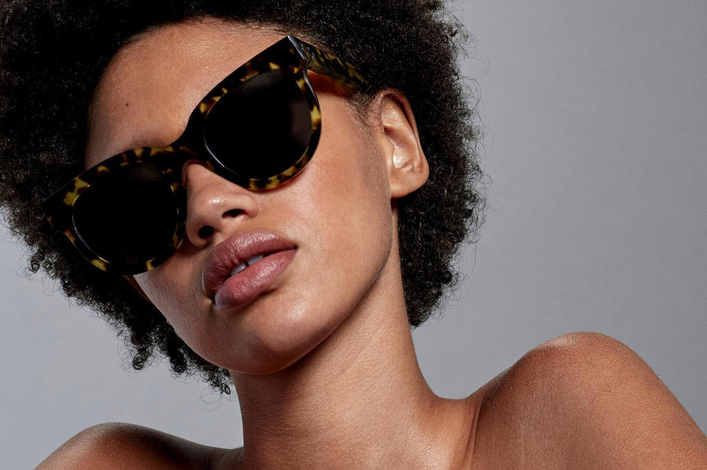 Just Human - Modern Aviator 01 Sunglasses Yellow Tortoise