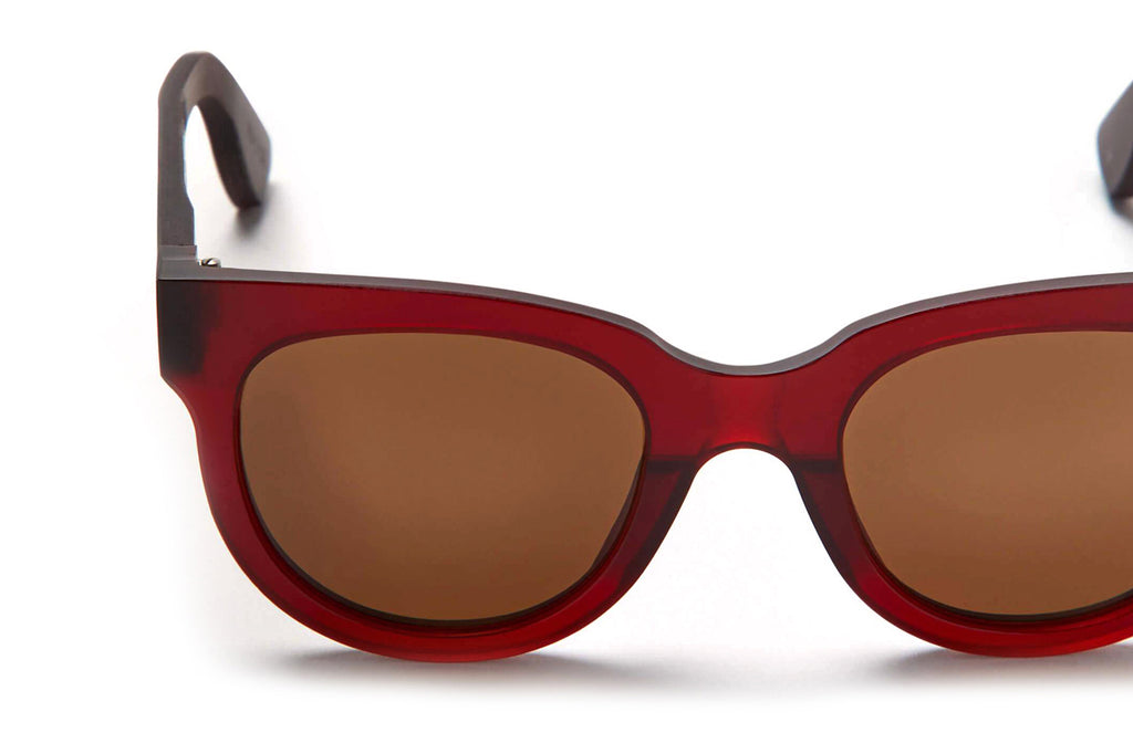 Just Human - Modern Aviator 01 Sunglasses Crimson Red