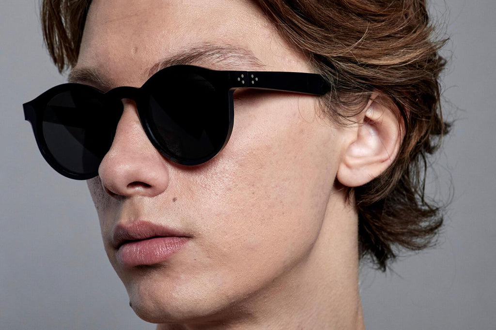 Just Human - Modern Round 01 Sunglasses Black