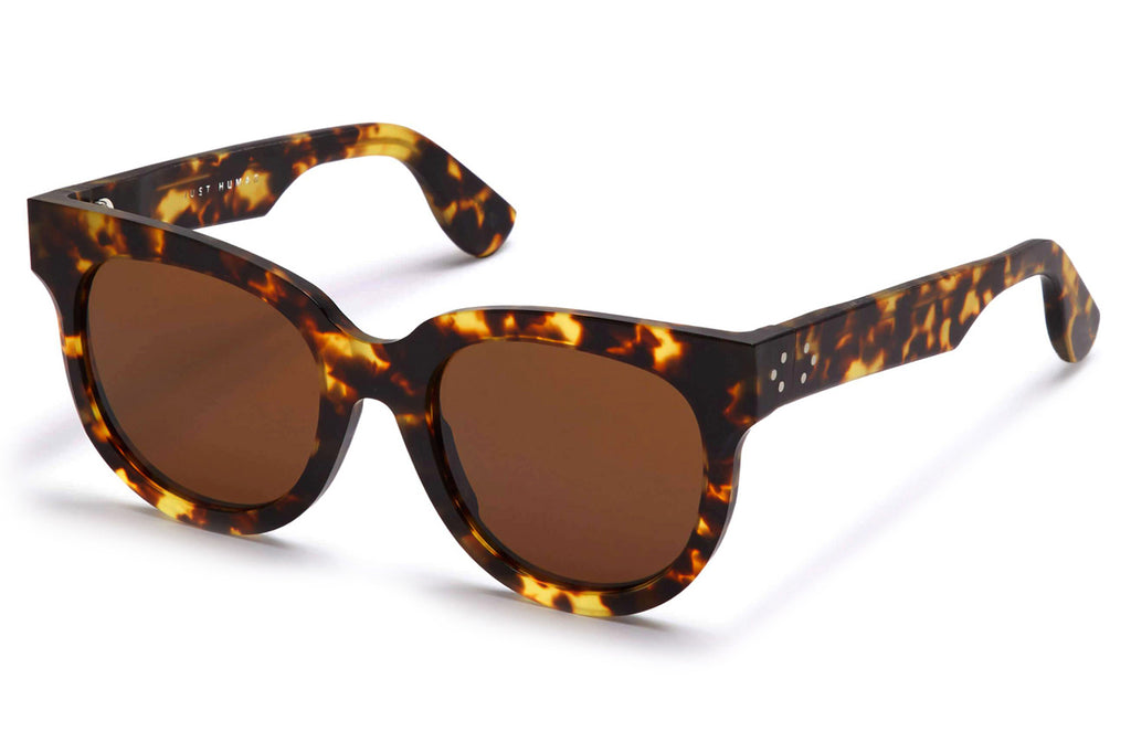 Just Human - Modern Aviator 01 Sunglasses Yellow Tortoise