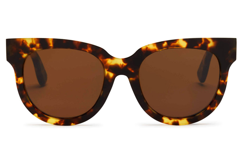 Just Human - Modern Aviator 01 Sunglasses Yellow Tortoise