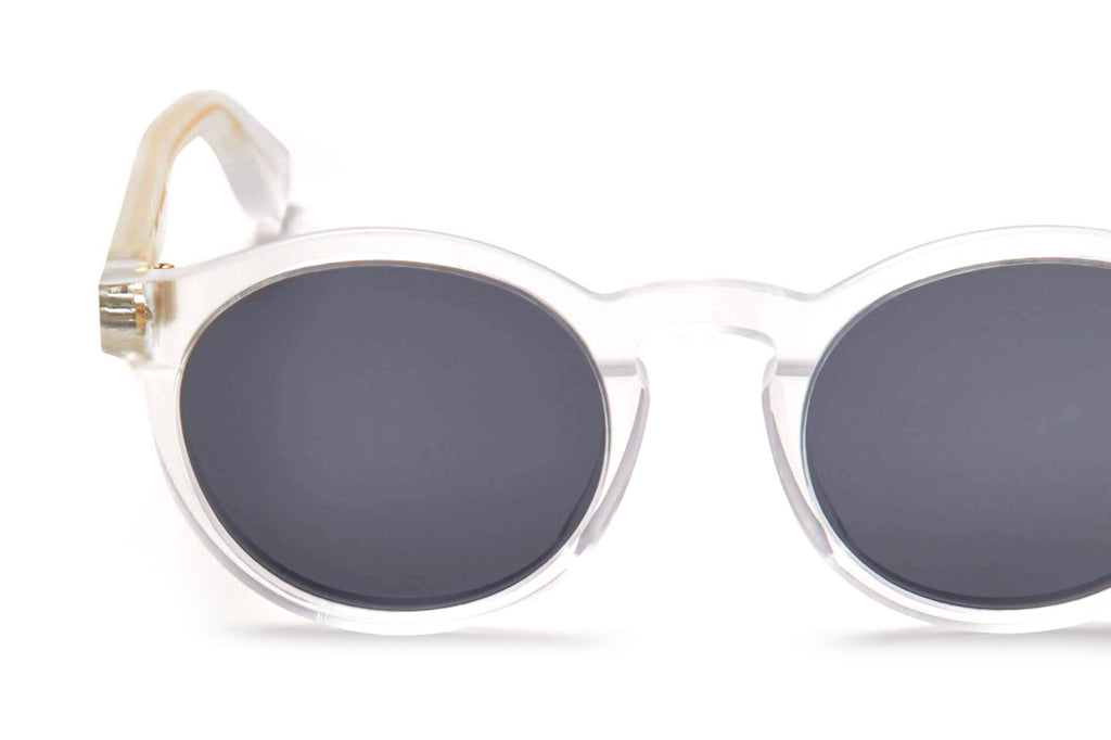 Just Human - Modern Round 01 Sunglasses Crystal