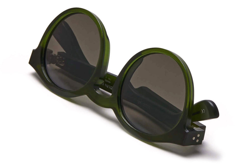 Just Human - Modern Round 01 Sunglasses Forest Green