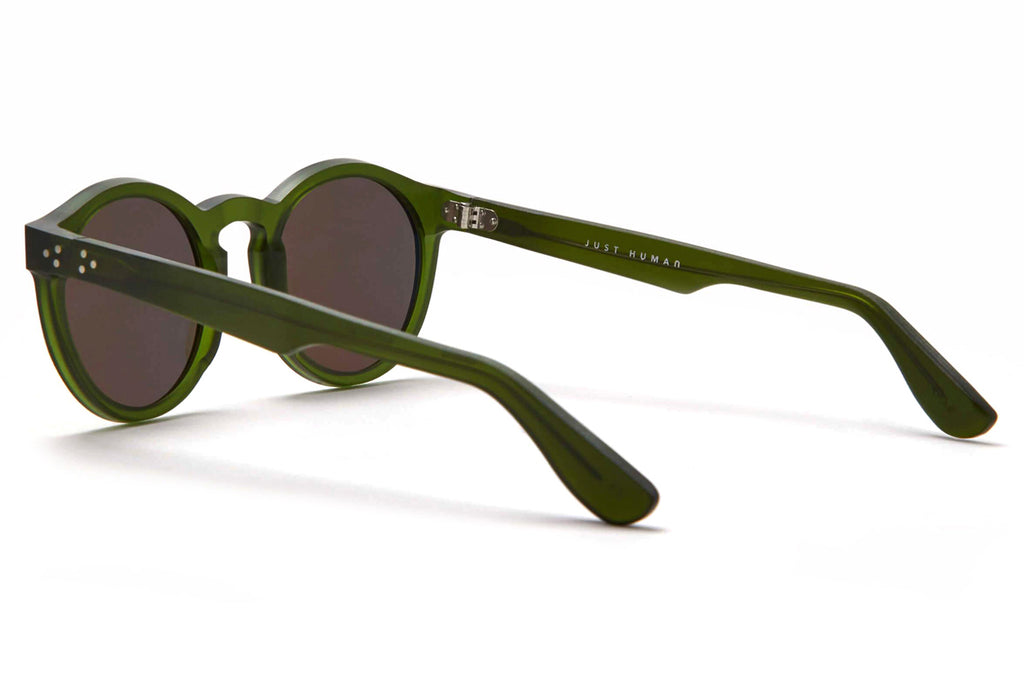 Just Human - Modern Round 01 Sunglasses Forest Green