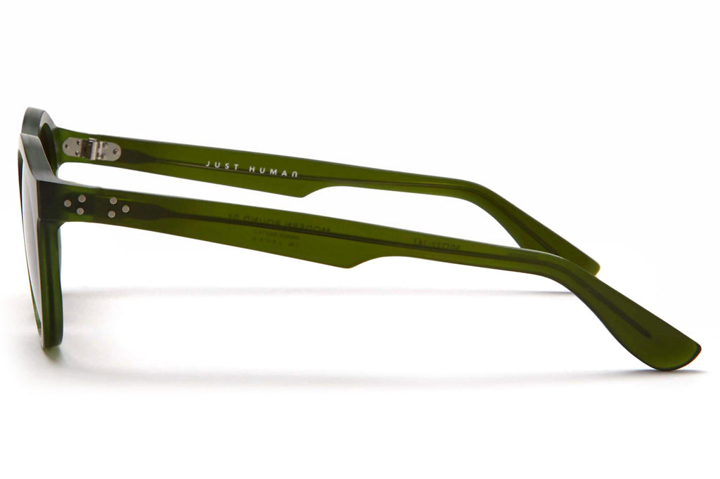 Just Human - Modern Round 01 Sunglasses Forest Green