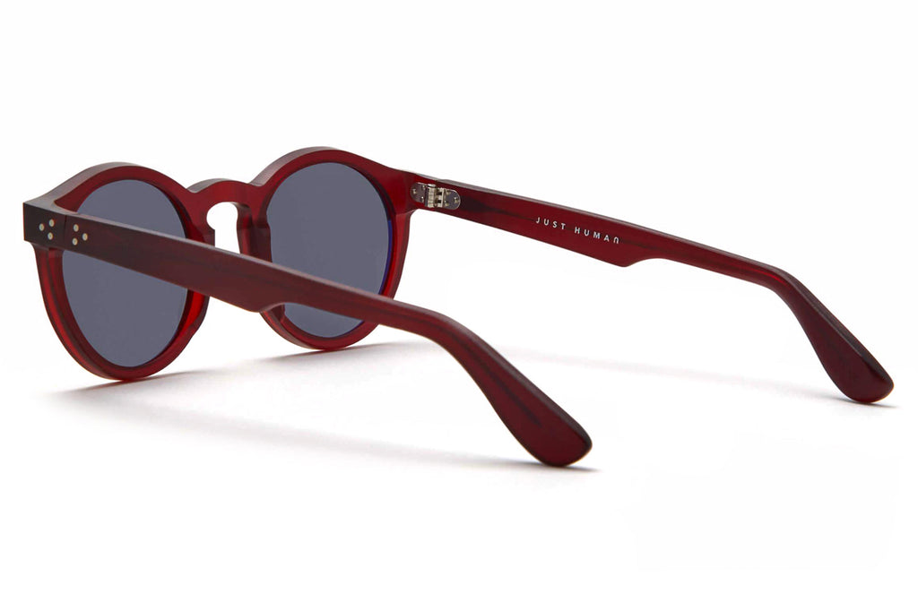 Just Human - Modern Round 01 Sunglasses Crimson Red