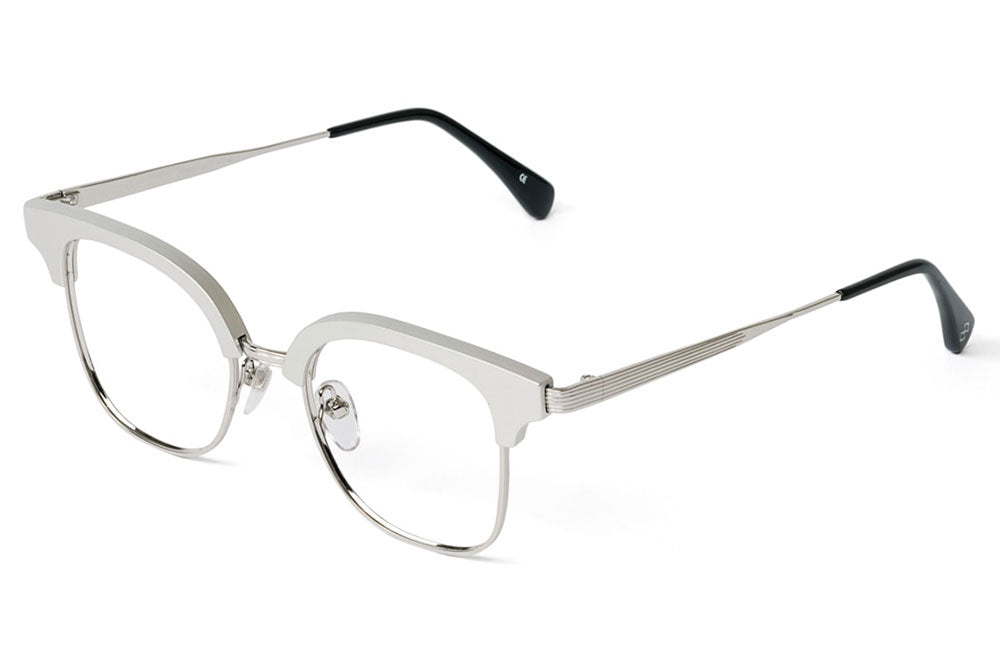 Kaleos Eyehunters - Burnham Eyeglasses Silver