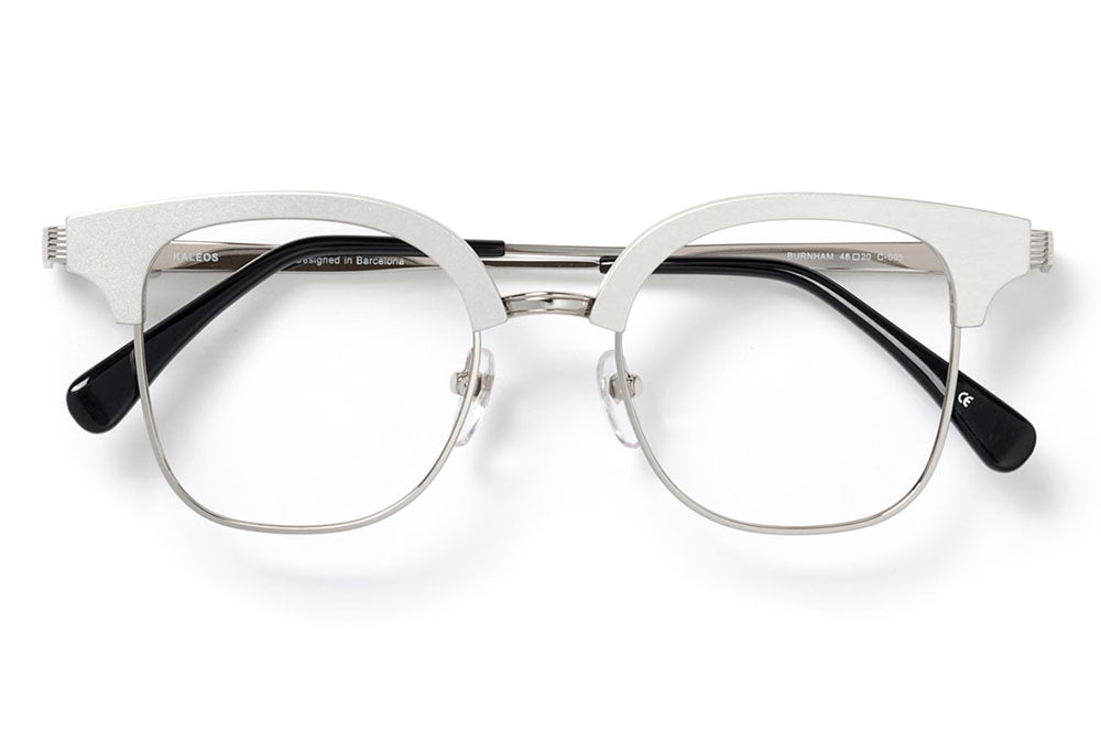 Kaleos Eyehunters - Burnham Eyeglasses Silver
