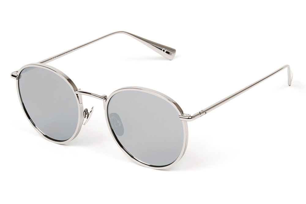Kaleos Eyehunters - Dawson Sunglasses Silver with Silver Lenses