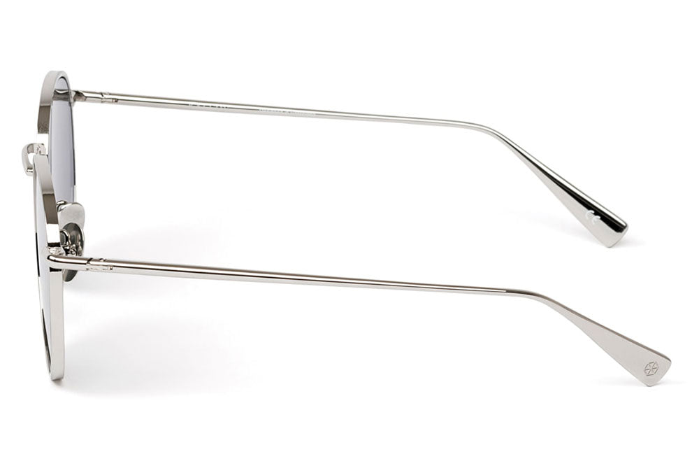 Kaleos Eyehunters - Dawson Sunglasses Silver with Silver Lenses