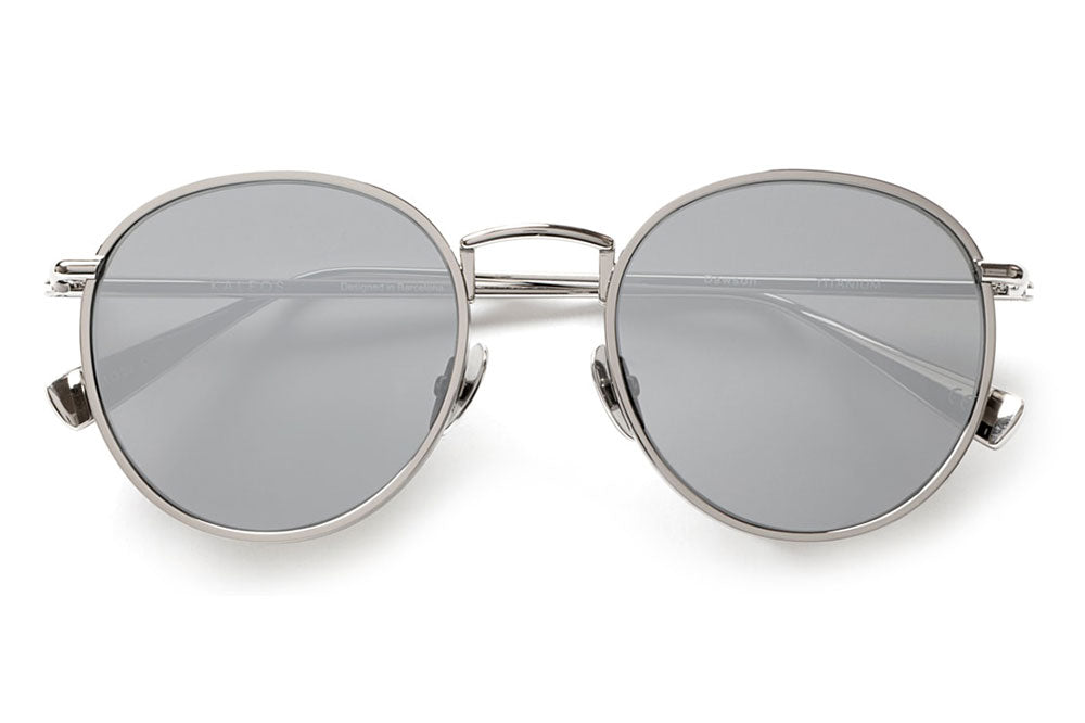 Kaleos Eyehunters - Dawson Sunglasses Silver with Silver Lenses