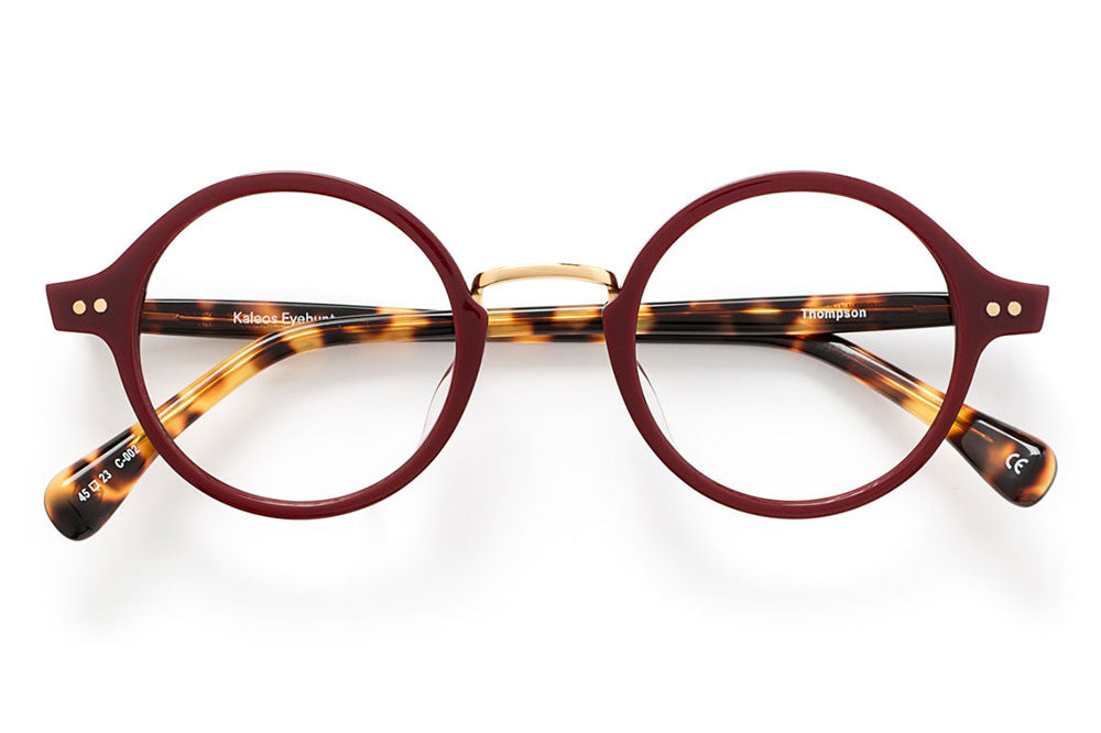 Kaleos Eyehunters - Thompson Eyeglasses Burgundy