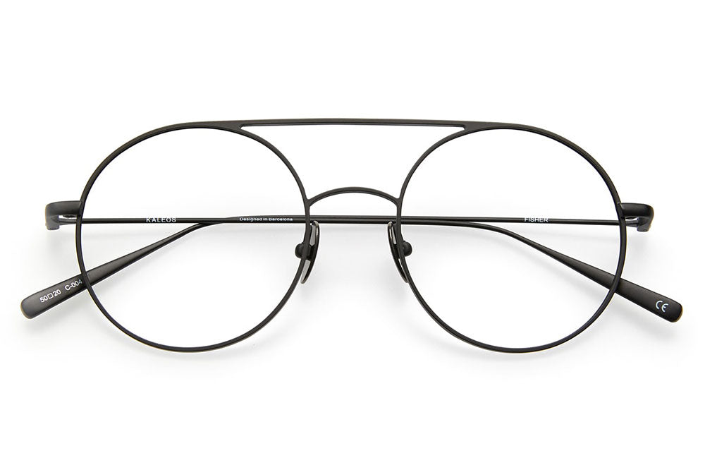 Kaleos Eyehunters - Fisher Eyeglasses Black