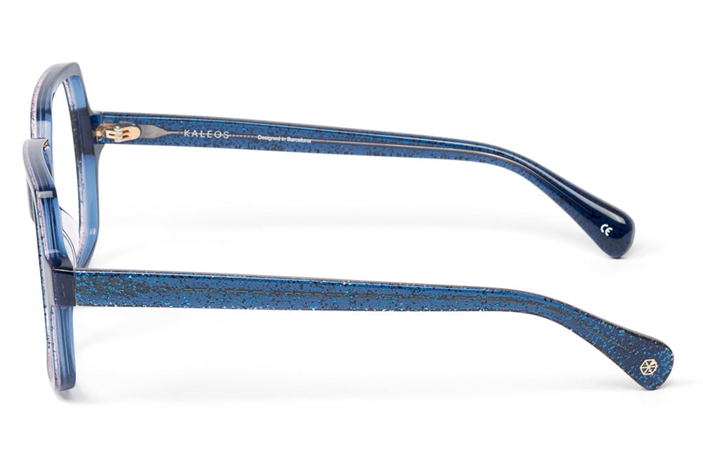 Kaleos Eyehunters - Slade Eyeglasses Blue Glitter
