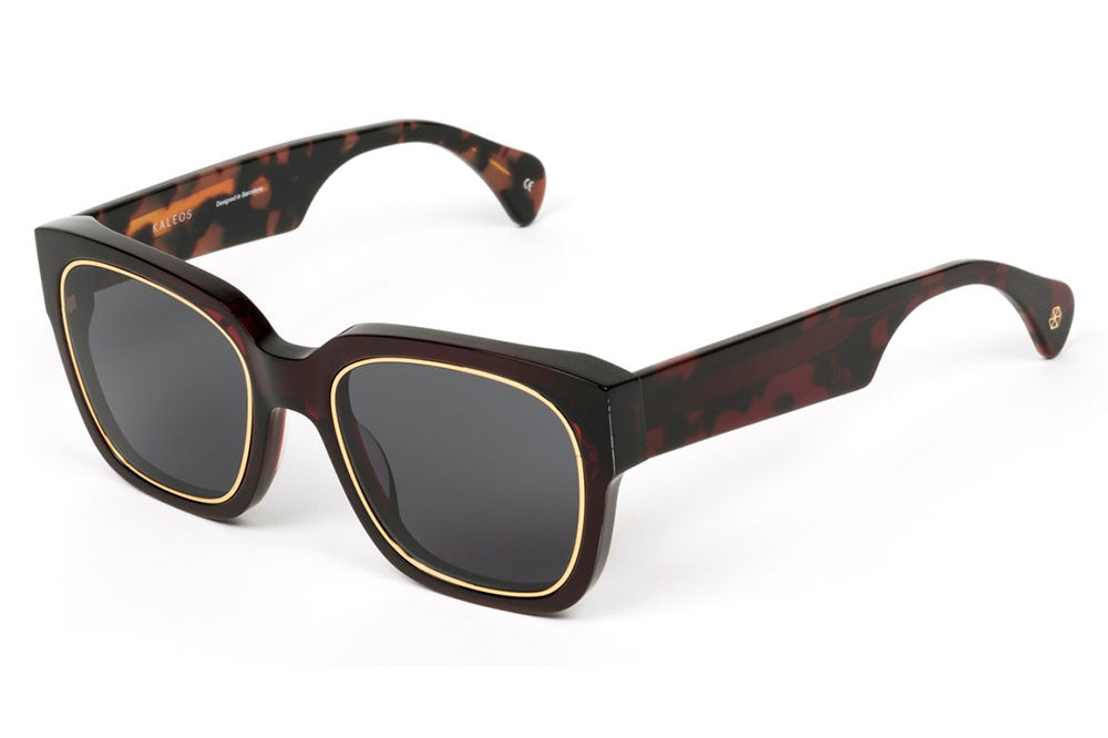 Kaleos Eyehunters - Wilson Sunglasses Dark Garnet