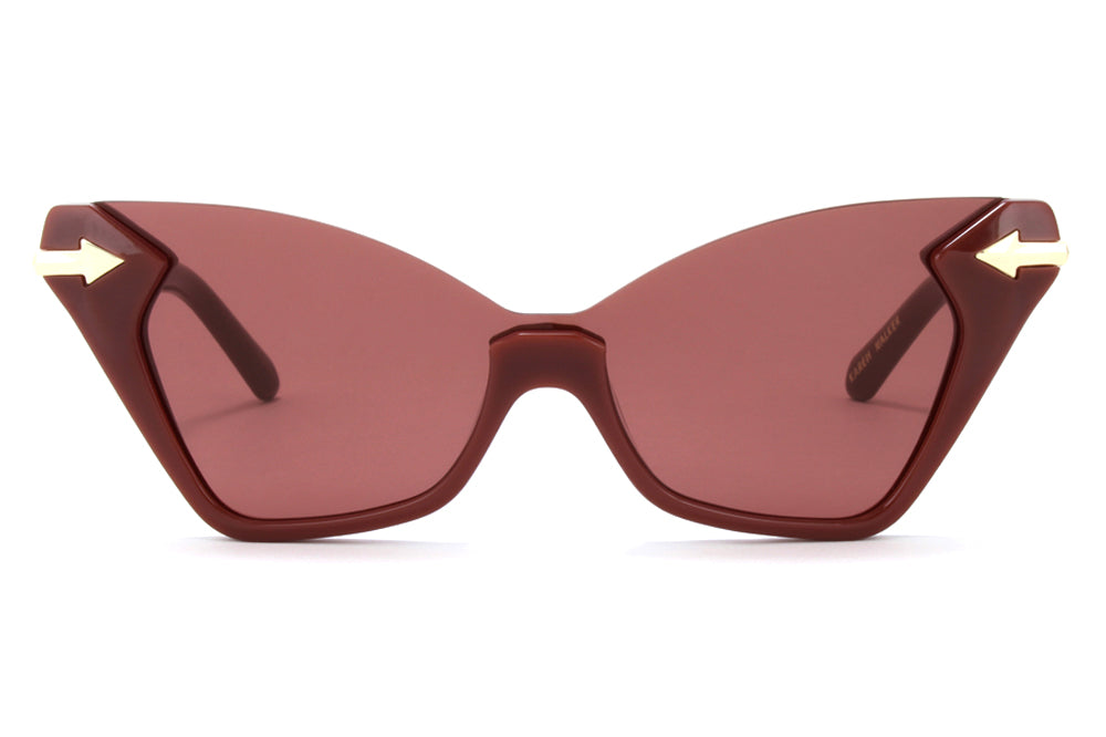 Karen Walker - Sweet Cat Sunglasses Aubergine