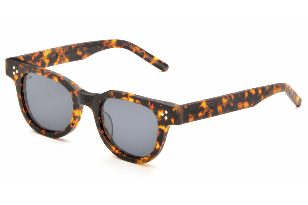 AKILA® Eyewear - Legacy Raw Sunglasses Raw Tortoise w/ Black Lenses
