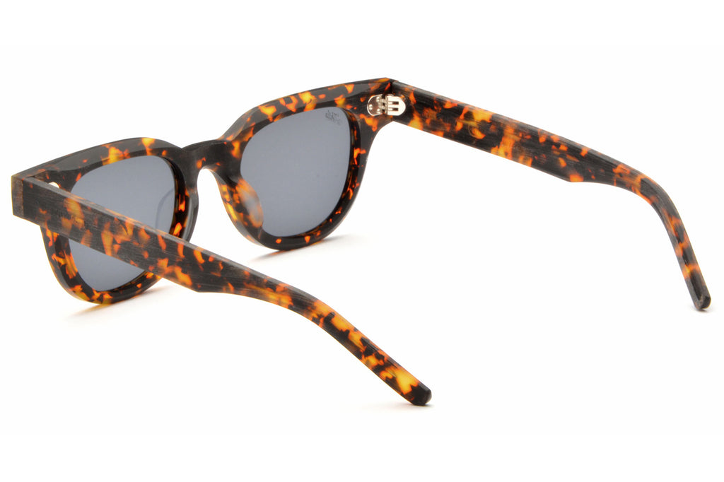 AKILA® Eyewear - Legacy Raw Sunglasses Raw Tortoise w/ Black Lenses