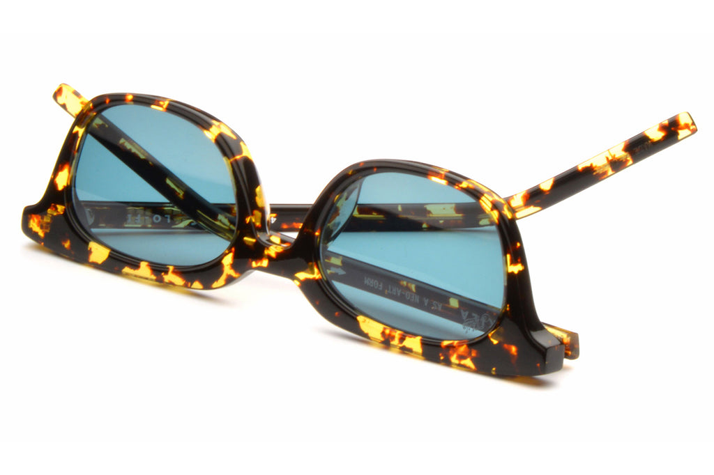 AKILA® Eyewear - Lo-Fi Sunglasses Tokyo Tortoise w/ Viridian Lenses