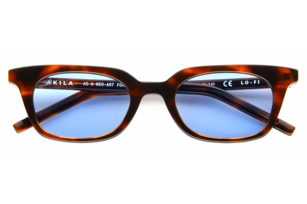 AKILA® Eyewear - Lo-Fi Sunglasses Tortoise w/ Light Blue Lenses