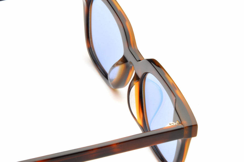AKILA® Eyewear - Lo-Fi Sunglasses Tortoise w/ Light Blue Lenses