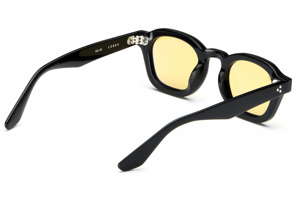 AKILA® Eyewear - Logos Sunglasses Black w/ Yellow Lenses